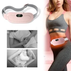 Almohadilla de calefacción eléctrica para mujeres, alivio del dolor de período