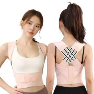 Corrector de postura para mujeres y hombres, soporte de postura de hombro ajustable